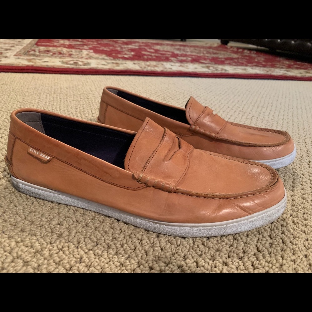 Cole Haan Nantucket leather loafers - 12